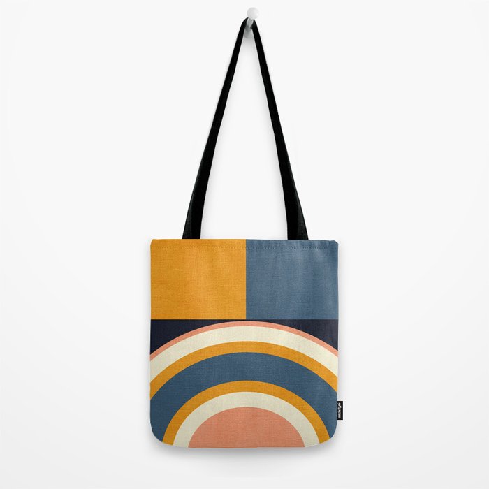 mid century geometry II Tote Bag Gallery Image 2