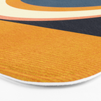 mid century geometry II Bath Mat Gallery Image 3