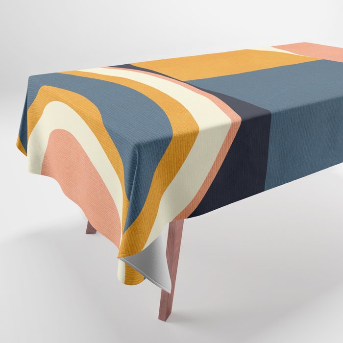 mid century geometry II Tablecloth Gallery Image 1