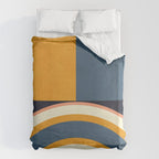 mid century geometry II Duvet Cover Gallery Image 6