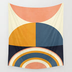 mid century geometry II Wall Tapestry Gallery Image 4