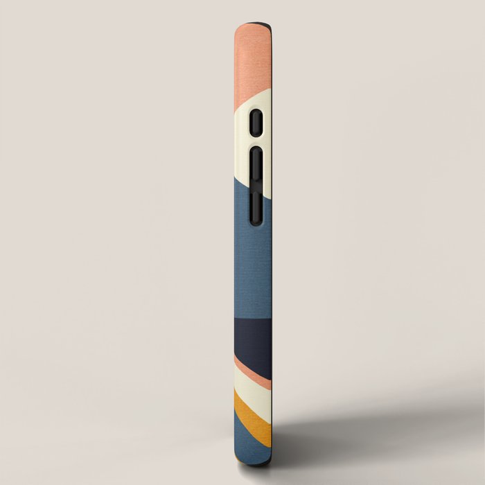 mid century geometry II iPhone Case Gallery Image 2