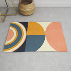 mid century geometry II Rug Gallery Image 1