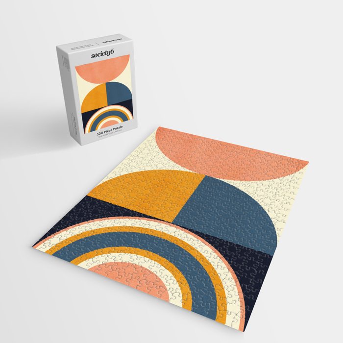 mid century geometry II Jigsaw Puzzle Gallery Image 2