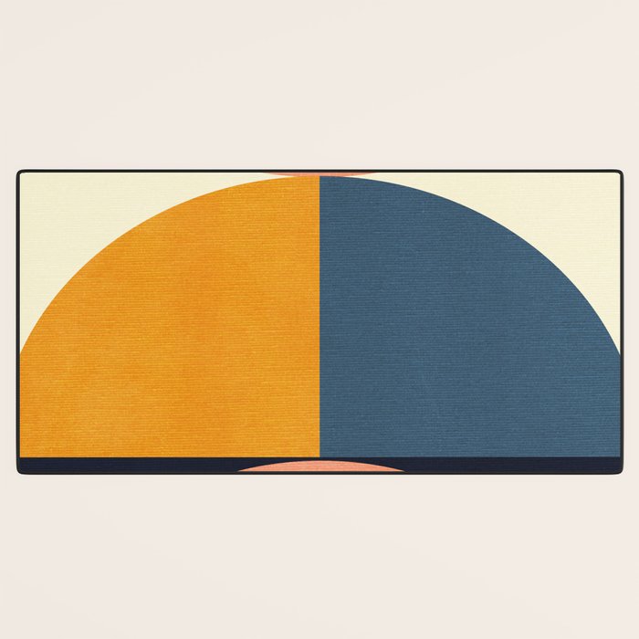 mid century geometry II Desk Mat Gallery Image 3