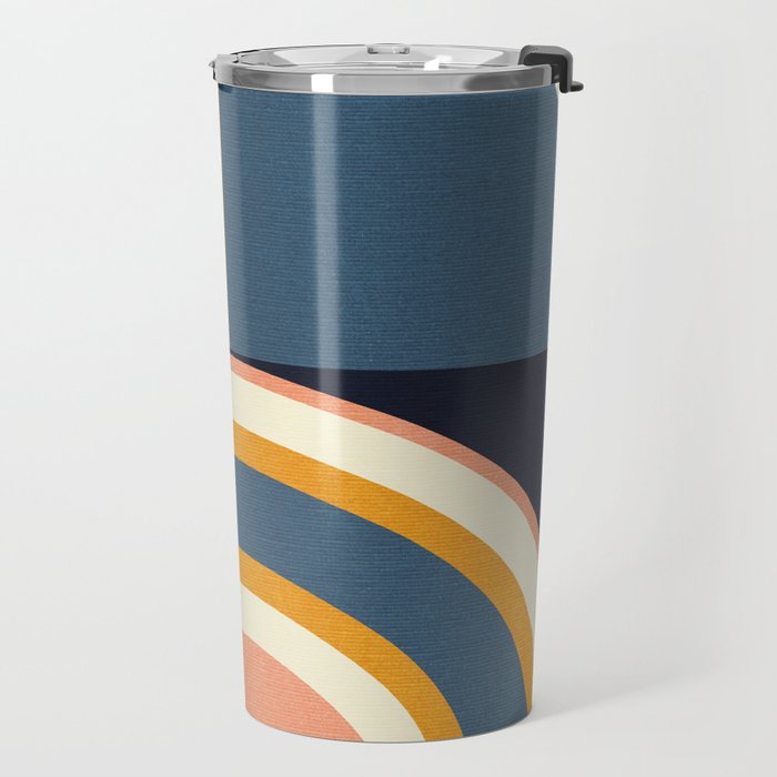 mid century geometry II Travel Mug Gallery Image 2