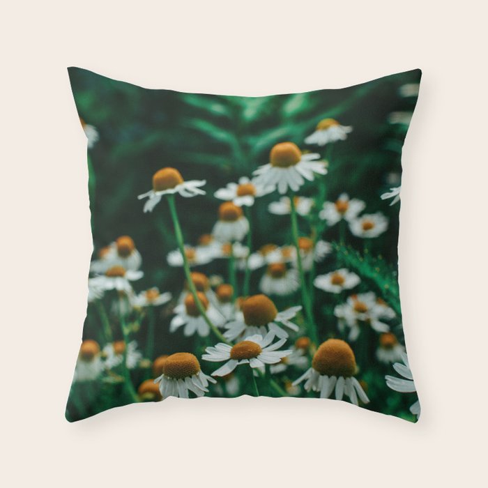 Wild Abandon of Summer Throw Pillow Gallery Image 1