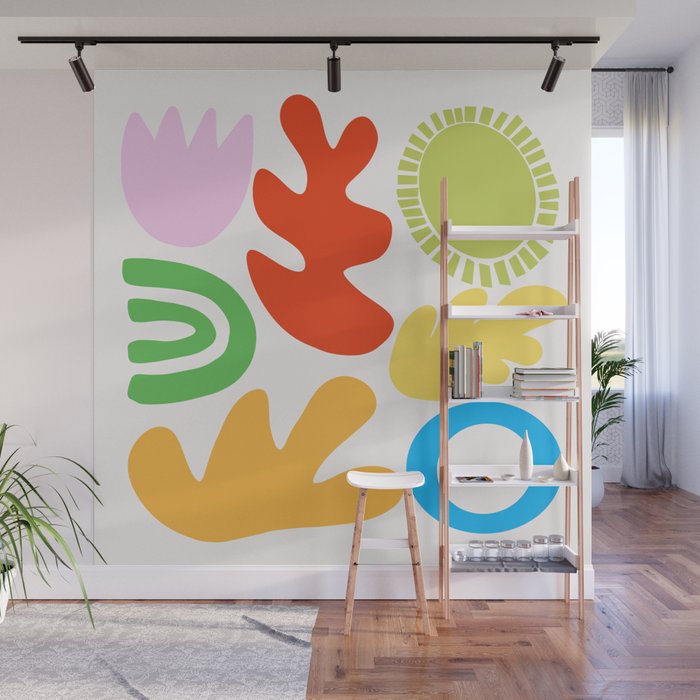 Collecting Happy Things no. 2 Wall Mural Gallery Image 1