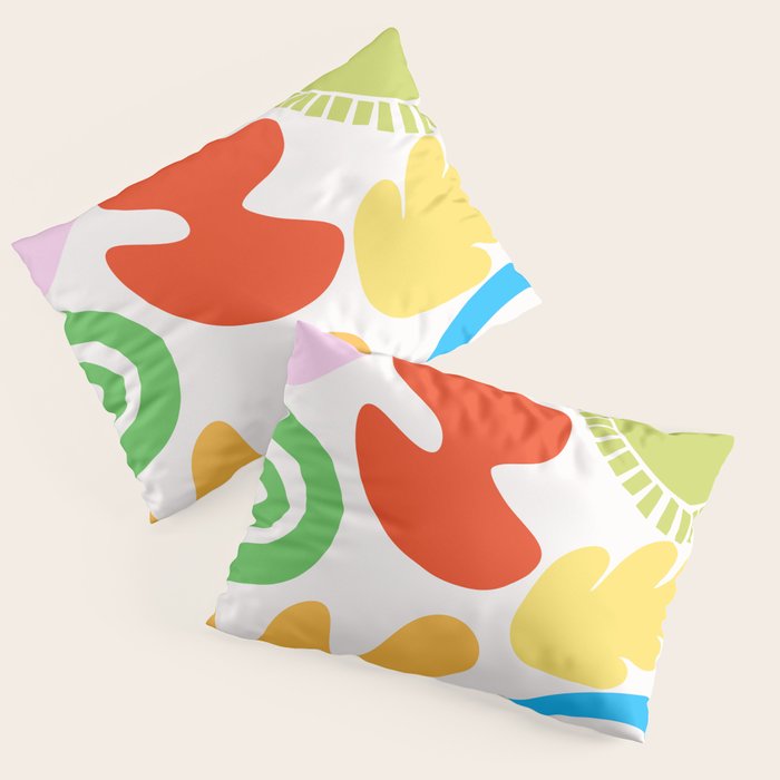 Collecting Happy Things no. 2 Pillow Sham Gallery Image 3