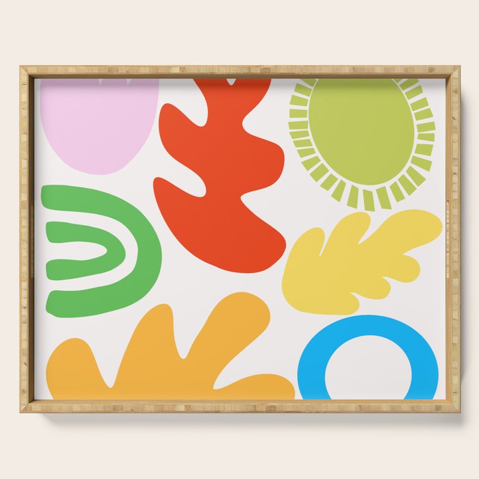 Collecting Happy Things no. 2 Serving Tray Gallery Image 1