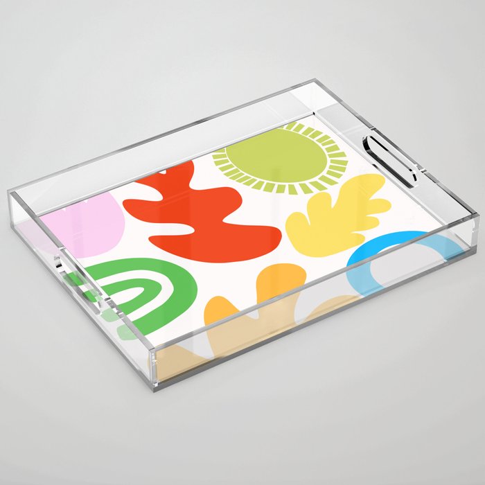 Collecting Happy Things no. 2 Acrylic Tray Gallery Image 1