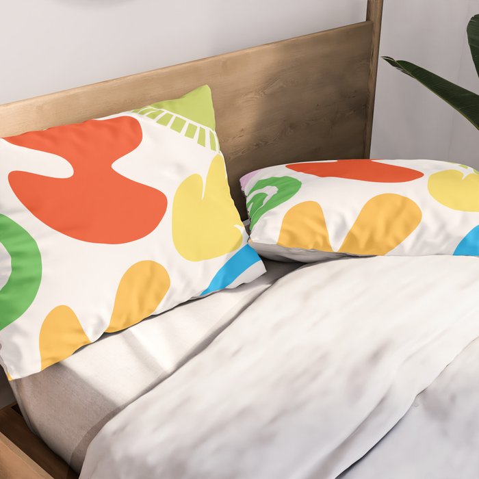 Collecting Happy Things no. 2 Pillow Sham Gallery Image 2