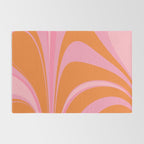Groovy Color in Pink and Orange Rug Gallery Image 2