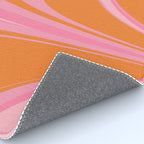 Groovy Color in Pink and Orange Rug Gallery Image 4