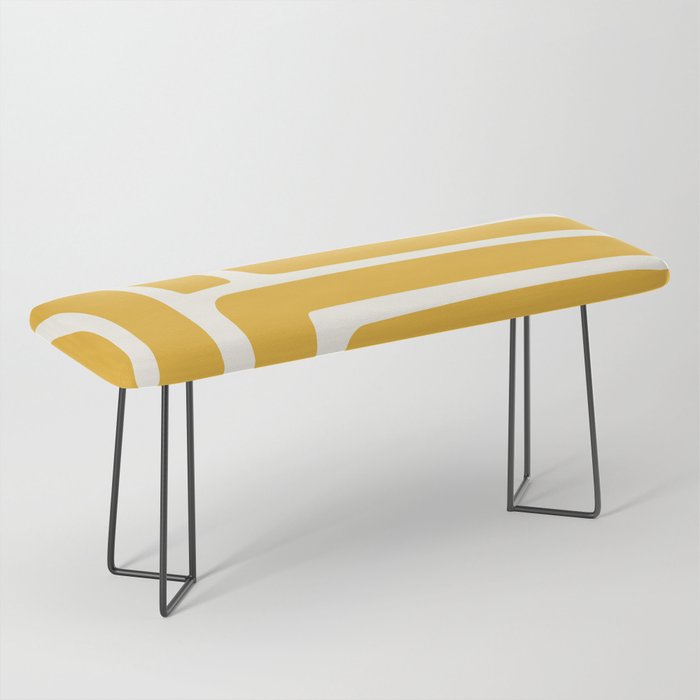Abstract Stripes LXIII Bench Gallery Image 1