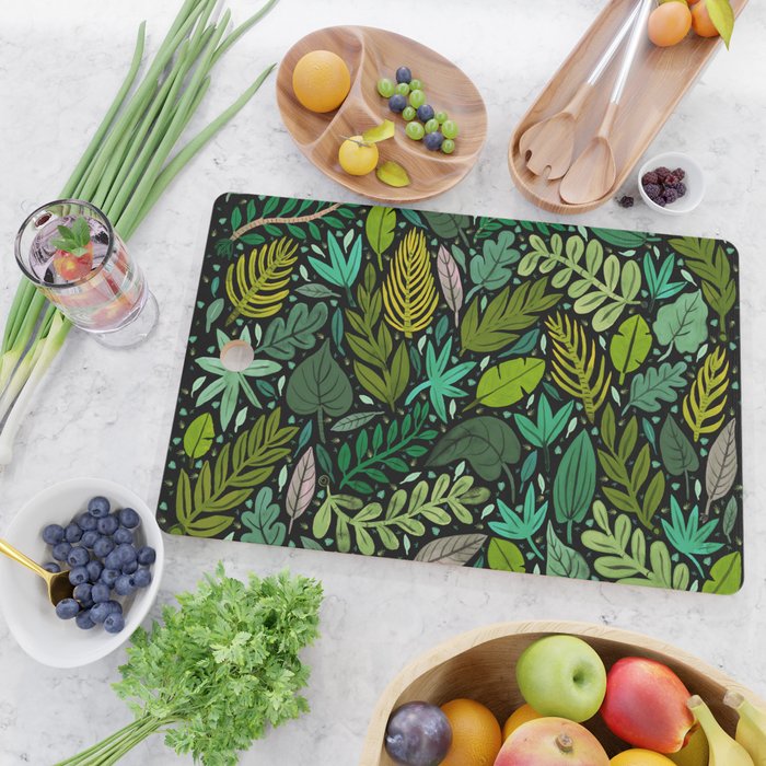 Green Scatter Cutting Board Gallery Image 2