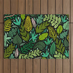 Green Scatter Outdoor Rug Gallery Image 1