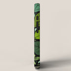 Green Scatter iPhone Case Gallery Image 2