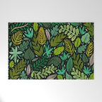 Green Scatter Welcome Mat Gallery Image 1