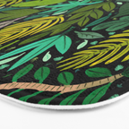 Green Scatter Bath Mat Gallery Image 3