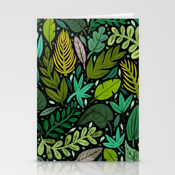 Green Scatter Stationery Card Gallery Image 2