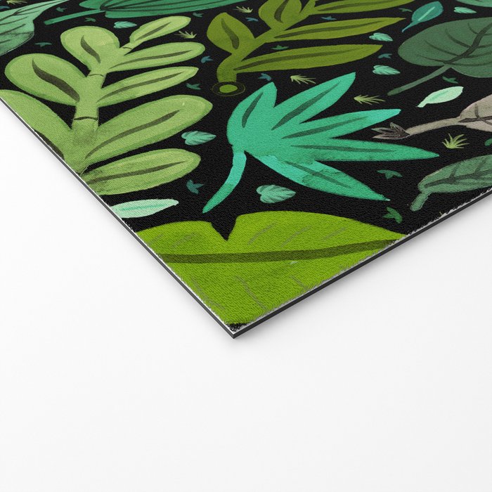 Green Scatter Welcome Mat Gallery Image 2