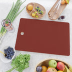 Ruby Red Solid Color Cutting Board Gallery Image 2