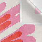 Tart & Amaranth: Wild Flower | Matisse Foliage Paper Cutouts Wall Tapestry Gallery Image 3