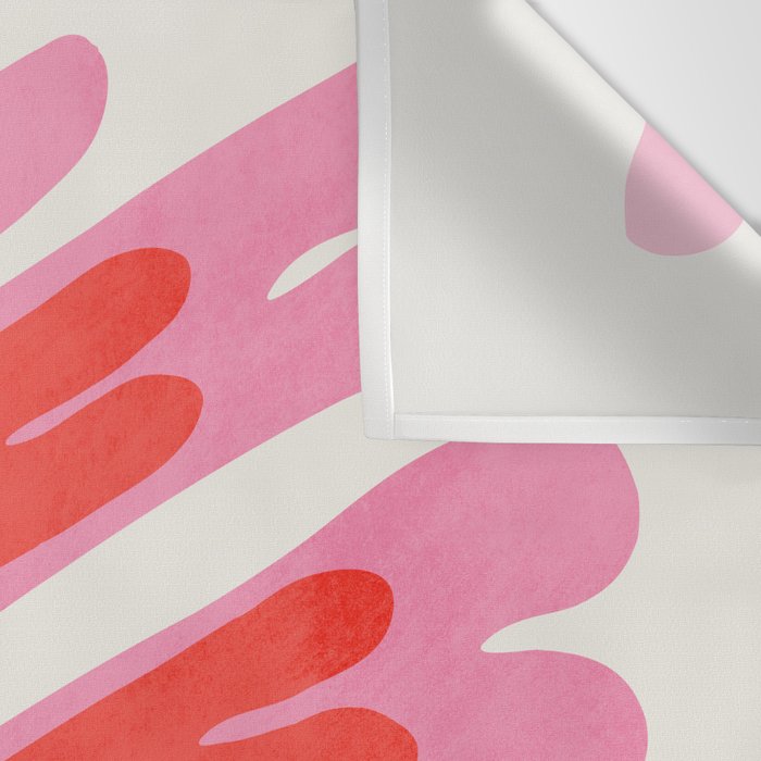 Tart & Amaranth: Wild Flower | Matisse Foliage Paper Cutouts Wall Tapestry Gallery Image 3