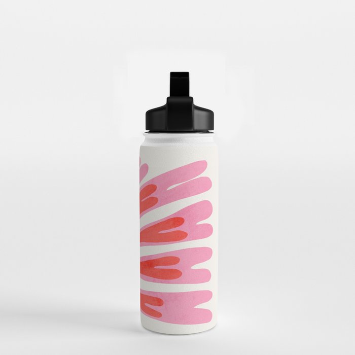 Tart & Amaranth: Wild Flower | Matisse Foliage Paper Cutouts Water Bottle Gallery Image 2