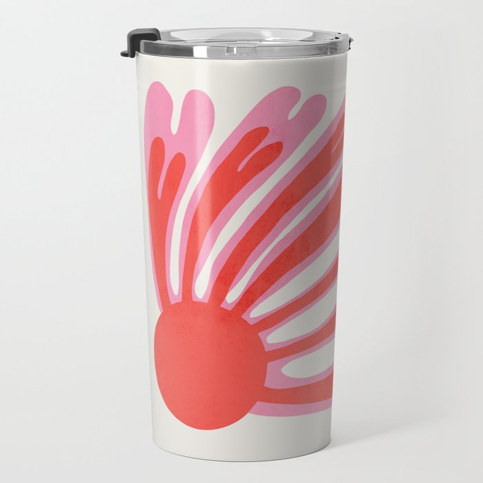 Tart & Amaranth: Wild Flower | Matisse Foliage Paper Cutouts Travel Mug Gallery Image 3
