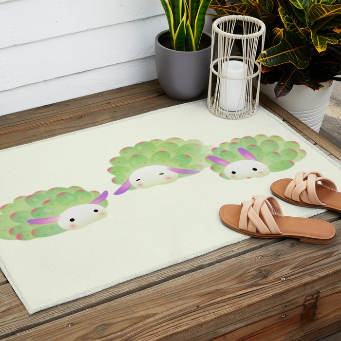 Sea sheep Outdoor Rug Gallery Image 2