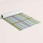 Vibrant Plaid Fusion C Yoga Mat Gallery Image 2