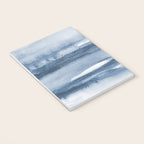 Indigo Clouds, Blue Abstract Art Notebook Gallery Image 3
