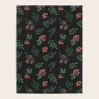 Yuletide Botanical Print Poster Gallery Image 4