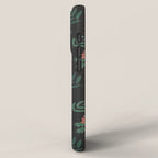 Yuletide Botanical Print iPhone Case Gallery Image 2