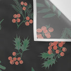 Yuletide Botanical Print Wall Tapestry Gallery Image 3