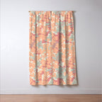 Exotic plumeria flowers A Window Curtain Gallery Image 3