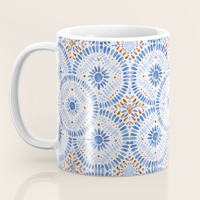 Boho Tiles Mandala Coffee Mug Gallery Image 3