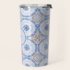 Boho Tiles Mandala Travel Mug Gallery Image 2