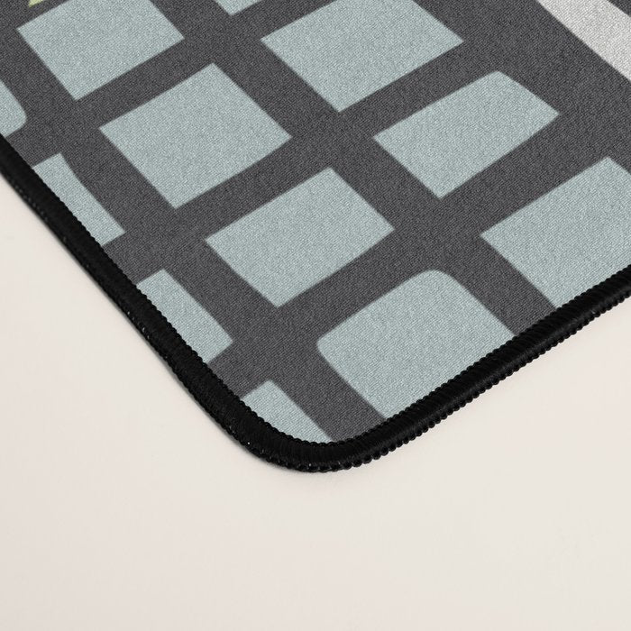 City life neighborhood moonless night Desk Mat Gallery Image 4