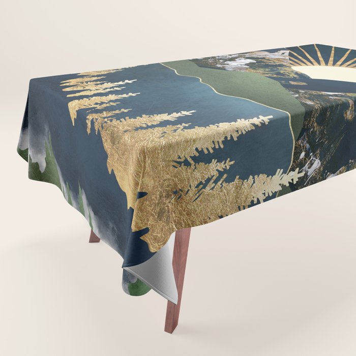 Midnight Mountains Tablecloth Gallery Image 1