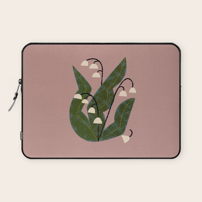 Lily of the Valley Laptop Sleeve Gallery Image 1