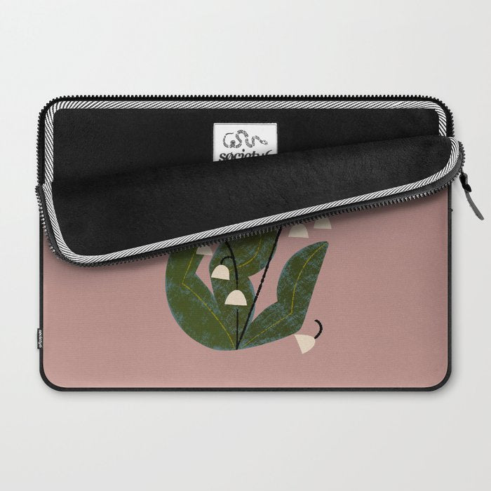Lily of the Valley Laptop Sleeve Gallery Image 2