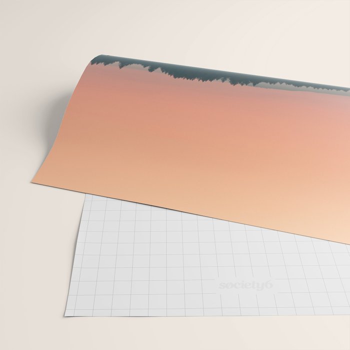 PNW Sunset Wrapping Paper Gallery Image 2