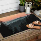 PNW Sunset Outdoor Rug Gallery Image 2
