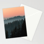 PNW Sunset Stationery Card Gallery Image 2
