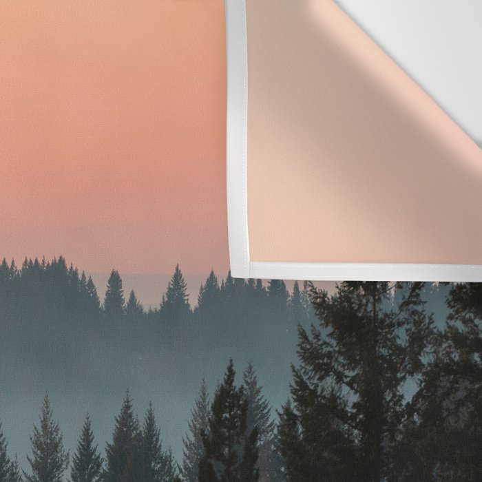 PNW Sunset Wall Tapestry Gallery Image 3