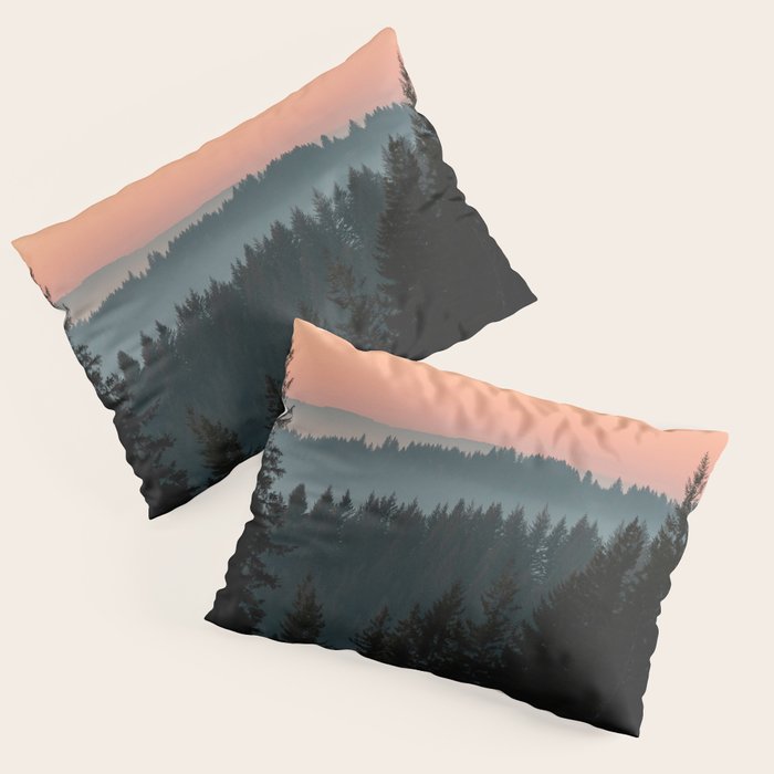 PNW Sunset Pillow Sham Gallery Image 1