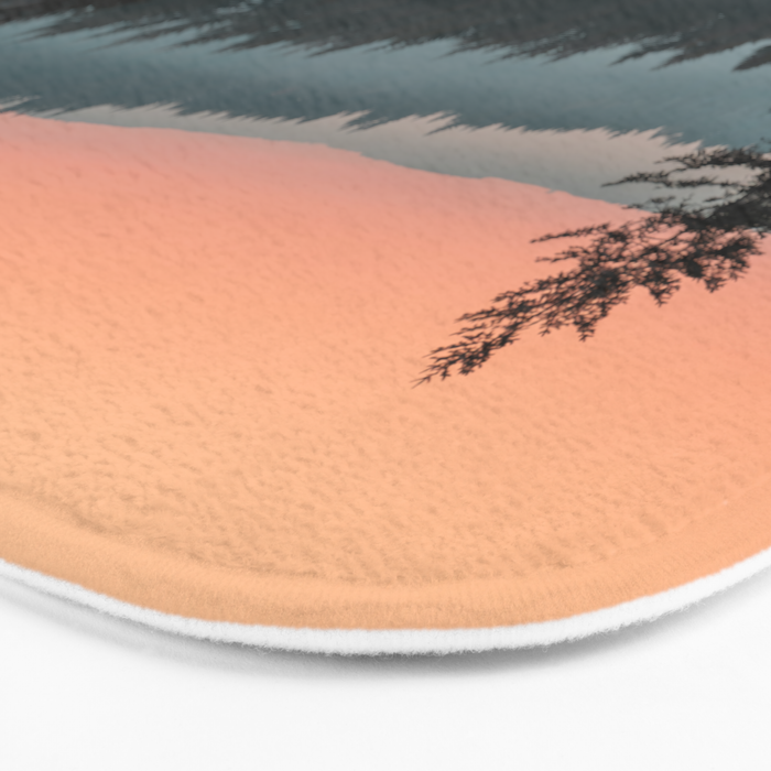 PNW Sunset Bath Mat Gallery Image 3